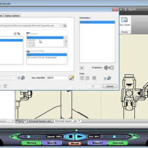 Autodesk Inventor 2013: 2D Drafting and Customization – Video Training Course