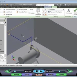 Autodesk Inventor 2013: Tube and Pipe Routed Systems – Video Training Course