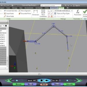 Autodesk Inventor 2013: Tube and Pipe Routed Systems – Video Training Course