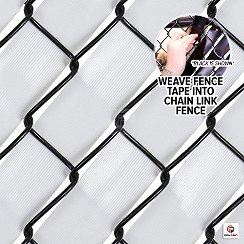 Fenpro Chain Link Fence Privacy Tape (Arctic White)