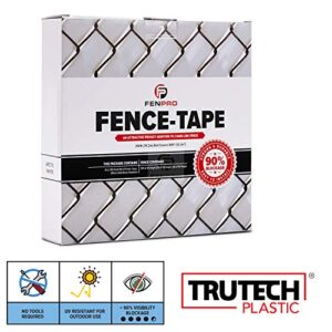 Fenpro Chain Link Fence Privacy Tape (Arctic White)