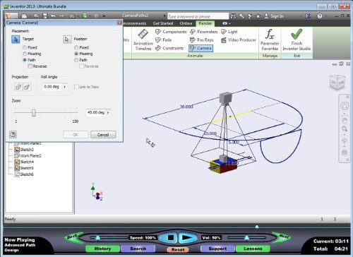 Autodesk Inventor 2013: Inventor Studio Made Simple – Video Training Course