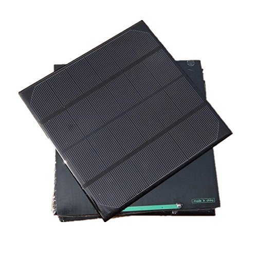 1X 6V 4.5W 165x165x3mm Micro Mini Power Small Monocrystalline Solar Cell Panel Module for DIY Solar Light Phone Battery Charger Toy Flashlight Power Bank (1)