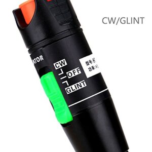 30KM Visual Fault Locator Fiber Optic Cable Tester VFL Pen Meter Universal Connector Pen Type for CATV Telecommunications Engineering Maintenance