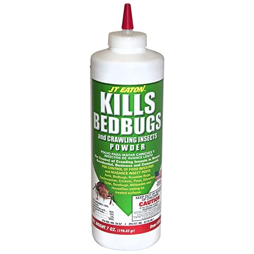 J.T. Eaton Kills Bedbugs and Crawling Insects Powder (2) 7 oz. Bottles