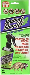 trisales marketing llc rds00012 8oz rodent sheriff, no size, green, 12 g