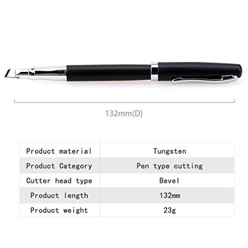 KELUSHI Fiber Optical Cleave Scribe Tool Fiber Optic Cleaving Tool Pen-type Carbide Fiber Scribe(black)