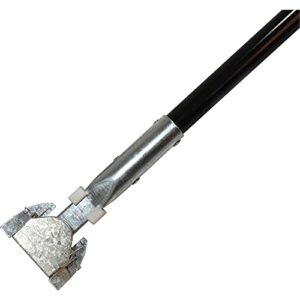 genuine joe gjo02332 dust mop handle, 1" diameter x 60" l, black