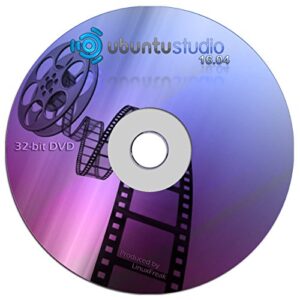 ubuntu studio 16.04 [32-bit dvd] - ubuntu for musicians and graphic artists