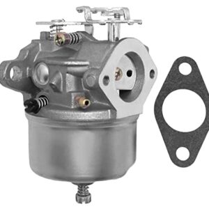 Aitook Adustable Carburetor for Tecumseh 5HP MTD 640084B 640084A Snowblower/TORO 38035 38052 38054 38052C 38035C 38056/521 Power Throw Snowthrower/Craftman Snow blower