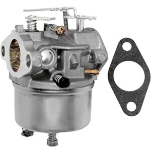 Aitook Adustable Carburetor for Tecumseh 5HP MTD 640084B 640084A Snowblower/TORO 38035 38052 38054 38052C 38035C 38056/521 Power Throw Snowthrower/Craftman Snow blower