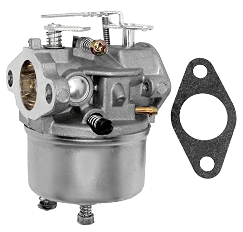 Aitook Adustable Carburetor for Tecumseh 5HP MTD 640084B 640084A Snowblower/TORO 38035 38052 38054 38052C 38035C 38056/521 Power Throw Snowthrower/Craftman Snow blower