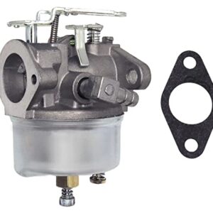 Aitook Adustable Carburetor for Tecumseh 5HP MTD 640084B 640084A Snowblower/TORO 38035 38052 38054 38052C 38035C 38056/521 Power Throw Snowthrower/Craftman Snow blower