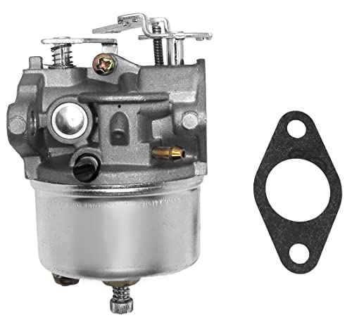 Aitook Adustable Carburetor for Tecumseh 5HP MTD 640084B 640084A Snowblower/TORO 38035 38052 38054 38052C 38035C 38056/521 Power Throw Snowthrower/Craftman Snow blower