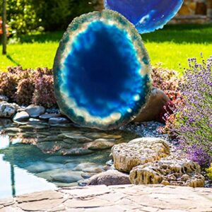 Wind Chime - Unique and Beautiful Agate Slices for Home or Garden Decor