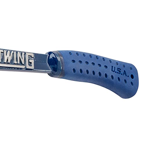 ESTWING Camper's Axe - 14" Hatchet with Forged Steel Construction & Shock Reduction Grip - E6-25A