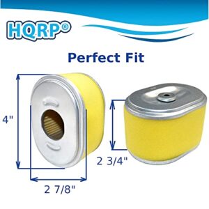 HQRP Filter Element Combo compatible with Honda EG2200 EG2200X EG2500 EG2500XK1 EZ2500 Generator, WMP20X Water Pump, 17210-ZE1-517, 17210-Z4M-821, AFZE18 Replacement