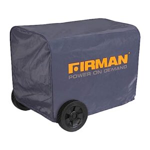 firman 1002 portable generator and inverter cover, double-insulted generator cover, fits 2700-5000 watt generators and inverters up to 25.4" x 18.3" x 19.5", cover measures‎ 11.4" x 6.9" x 3.9", medium