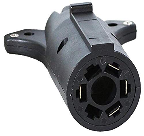 Buyers Products TC2074P Plastic Trailer Connector Adapter (7-Way Flat to 4-Way Flat)