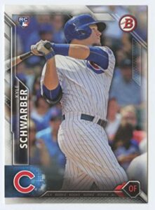 2016 bowman #122 kyle schwarber nm-mt rc rookie cubs