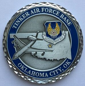 challenge coin tinker air force base