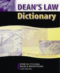 deans law dictionary