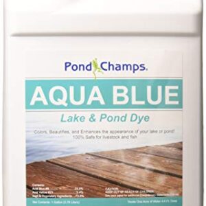 Pond Champs 11400 Aqua Blue Pond Dye, Turquoise