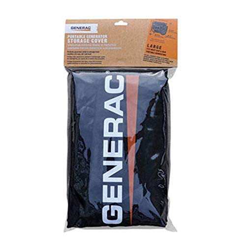 Generac 6811 5KW 8KW Portable Storage Cover - Black: Protect Your Generator with Confidence