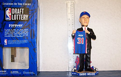 2003 DARKKO MILICIC 10 INCH DRAFT DAY BOBBLEHEAD DETROIT PISTONS MINT