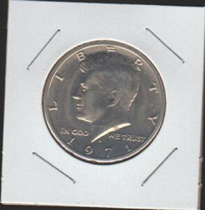 1971 d kennedy (1964 to date) half dollar gem uncirculated us mint