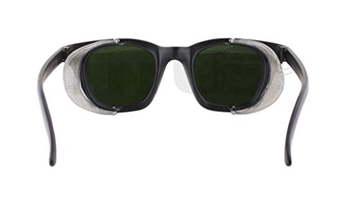 TITUS Retro Style IR Welding Safety Glasses w/Folding Side Shield