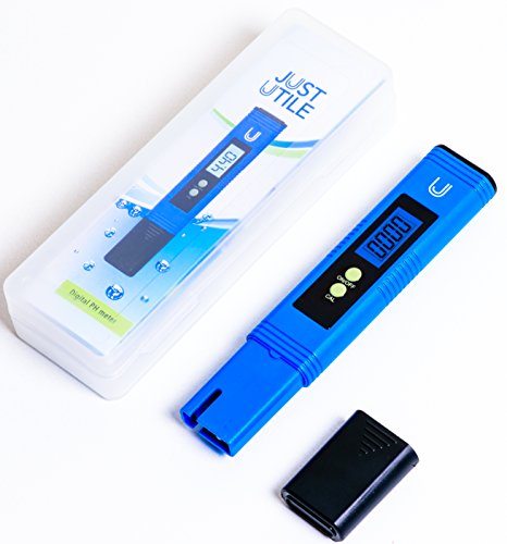 Digital pH Meter - Water Quality Tester, 0.01 High Accuracy and ATC, x6 Calibration Packs - pre calibrated pH Meter for Water, Pool, Soil, Hydroponics, Aquarium, Beer Brewing, Wine, Food, Urine, lab