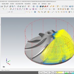 Mastercam X8-X9 MULTI-AXIS 4/5 AXIS Advanced w/ Blade Expert Video Tutorial