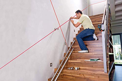 BOSCH GLL30 30ft Cross-Line Laser Level Self-Leveling with 360 Degree Flexible Mounting Device