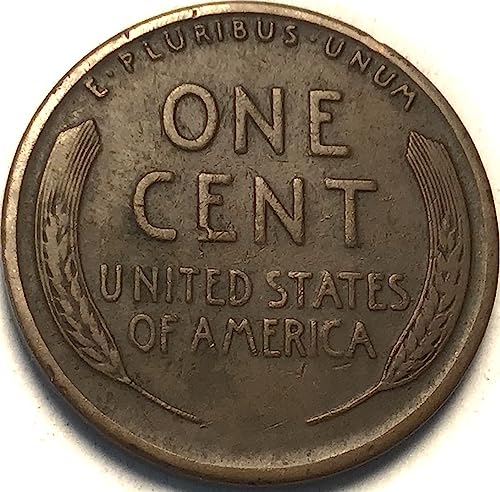 1924 S Lincoln Wheat Cent Penny Seller Fine