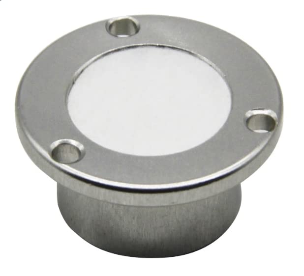 Driak Aluminum Metal Case Bullseye Level Spirit Level, 22x14x10mm/0.87"x0.55"x0.39"