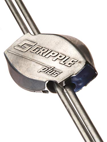 Gripple Plus Medium 20 Pack | Wire Joiner | Wire Tensioner | Works with 10-14 Gauge Wire & 15.5 Gauge Barbed Wire