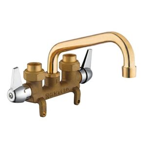 Glacier Bay 4211N-0001 2-Handle Laundry Faucet, Rough Brass