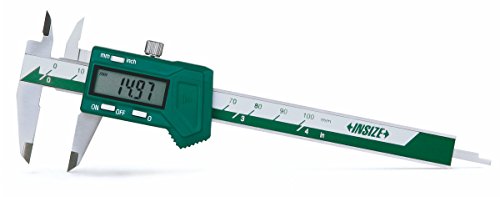 INSIZE 1111-100A Mini Electronic Caliper, 0-4"/0-100 mm