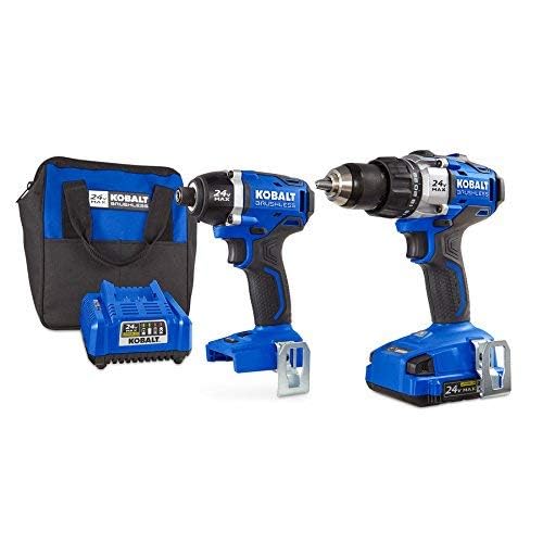 Kobalt 24V MAX Brushless 2 Tool Combo Kit #0672827