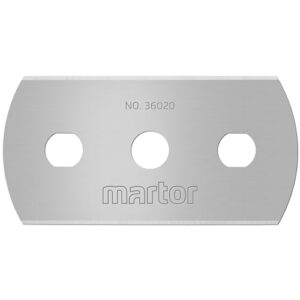 martor 36020.50 number 36020" industrial blade, silver