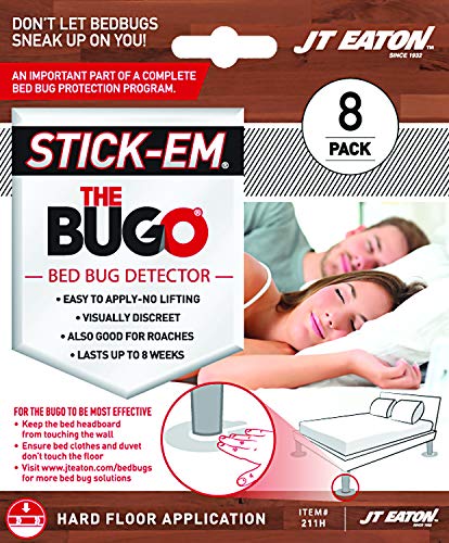 Jt Eaton 211H Bed Bug Detector Trap for Hardwood Floors, Pack of 1