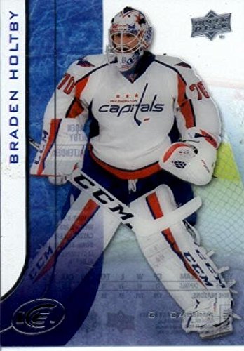 2015-16 Upper Deck ICE #36 Braden Holtby Washington Capitals Hockey Card