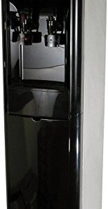 Clover D16A Water Dispenser -Hot and Cold Bottleless with Install Kit, High Capacity -Gloss Black