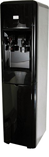 Clover D16A Water Dispenser -Hot and Cold Bottleless with Install Kit, High Capacity -Gloss Black