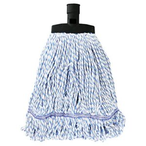 swopt cotton blend mop head — cleaning head interchangeable with all swopt cleaning products for more efficient cleaning and storage — great to use on wood, laminate or tile floors, machine washable