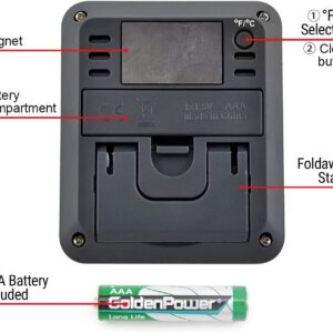ThermoPro TP50 Digital Hygrometer Indoor Thermometer Room Thermometer and Humidity Gauge with Temperature Monitor