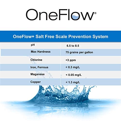 Watts OFPSYS OneFlow Plus Whole House Water Filter System & Water Softener, System + Carbon Water Filter + Scale Reduction Cartridge, 3 Piece Set