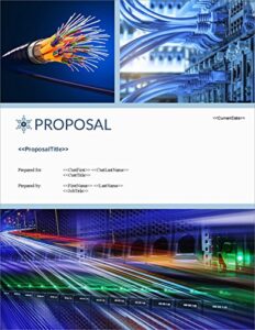 proposal pack networks #4 - business proposals, plans, templates, samples and software v20.0