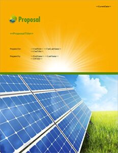 proposal pack energy #9 - business proposals, plans, templates, samples and software v20.0